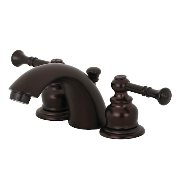 KB955NL Mini-Widespread Bathroom Faucet, Oil Rubbed Bronze